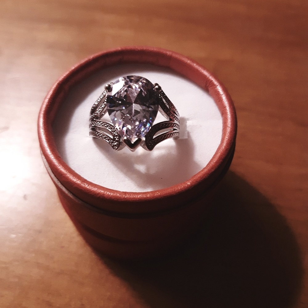 Stunning Sterling Silver Cocktail Ring